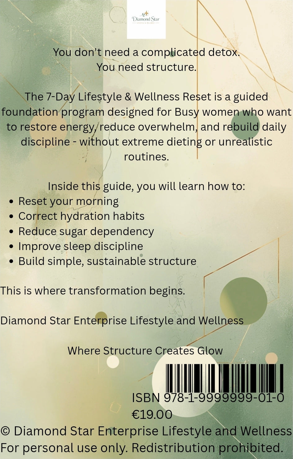 ✨ 7 - Days Lifestyle Reset