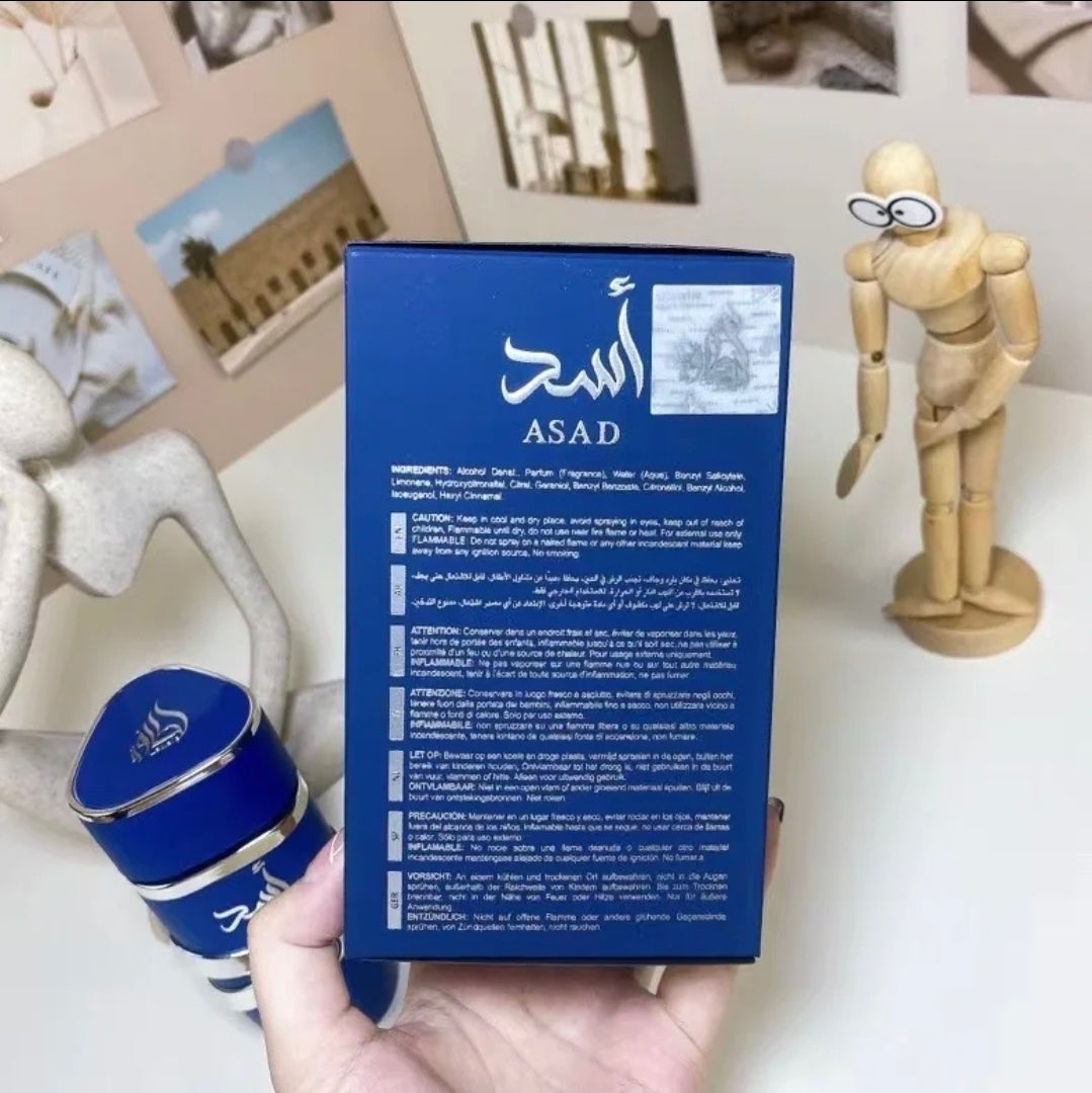 YARA ASAD Eau de Parfum- Long-lasting Arabian Perfume|100ml|DSE Fragrances (Multiple Colours)